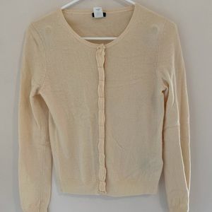 Beautiful J Crew Sweater in cream